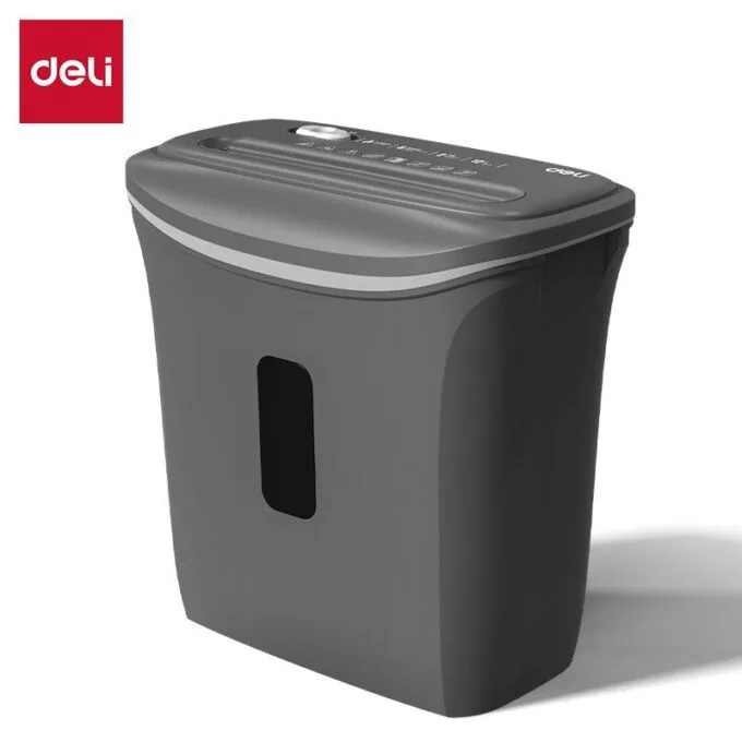 DELI PAPER SHREDDER 6 SHEETS S4 12 LTR — image 1