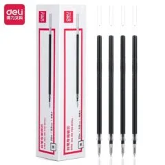 DELI PEN REFILL BULLET TIP 0.5MM BLACK FOR E6797