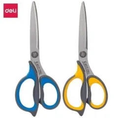 DELI PP+TPE STAINLESS STEEL SOFT-TOUCH SCISSORS 210MM