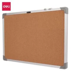 DELI CORK BULLETIN BOARD 600x900MM 24INx36IN