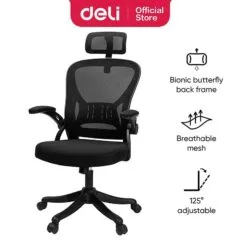 DELI EXECUTIVE CHAIR 64.5X62.5X98.5-180CM BLACK