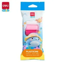 DELI GENIUS PLASTICINE 6 COLOURS