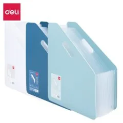 DELI LINFINI EXPANDING FILE A4 13P 3C ASSORTED