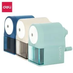 DELI MECHANICAL ROTARY PENCIL SHARPENER 8MM ASSORTED