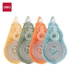 DELI CORRECTION TAPE 7MMX20M ASSORTED