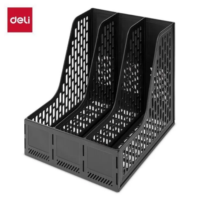 DELI PP 3-COMP. MAGAZINE HOLDER BLACK — image 1