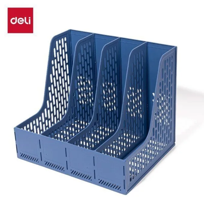 DELI PP 4-COMP. MAGAZINE HOLDER BLUE — image 1
