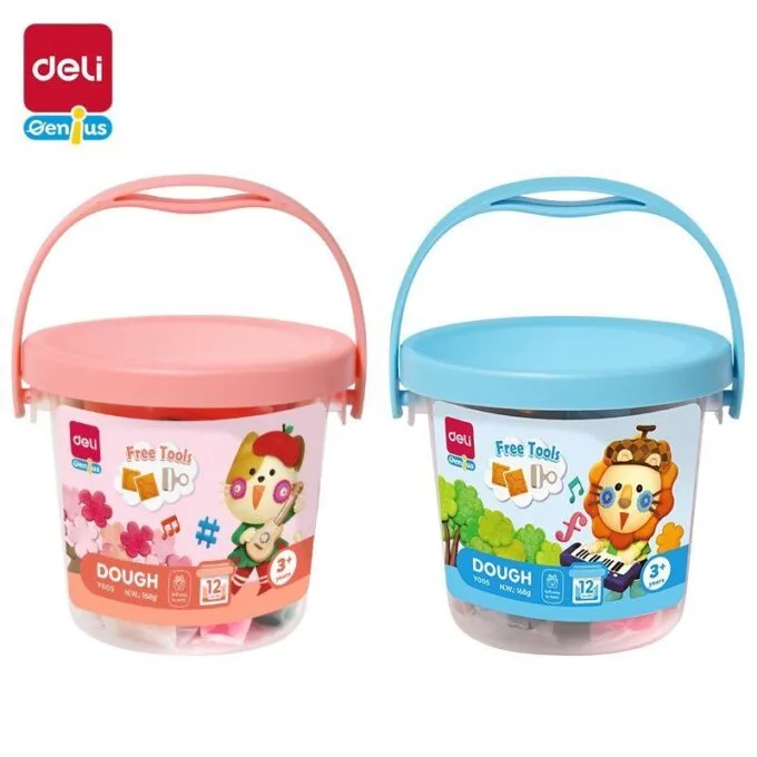 DELI GENIUS DOUGH 12 COLOURS WITH 2 MOLDS + 1 TOOL — image 1