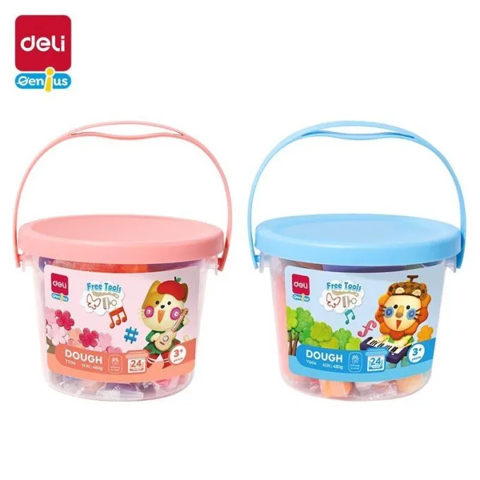 DELI GENIUS DOUGH 24 COLOURS WITH 5 MOLDS + 2 TOOLS — image 1