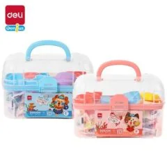 DELI GENIUS DOUGH 24 COLOURS WITH 9 MOLDS + 2 TOOLS
