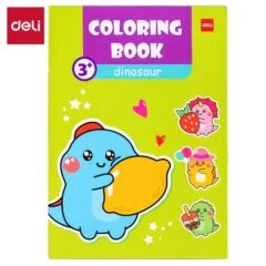 DELI COLOURING BOOK ASSORTED 210X297MM 8 SHEETS