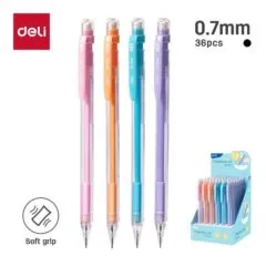 DELI MECHANICAL PENCIL 0.7MM 36 PCS DISPLAY