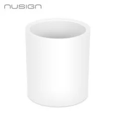 DELI NUSIGN PEN HOLDER Φ83 x95MM - WHITE