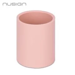 DELI NUSIGN PEN HOLDER Φ83 x95MM - PINK