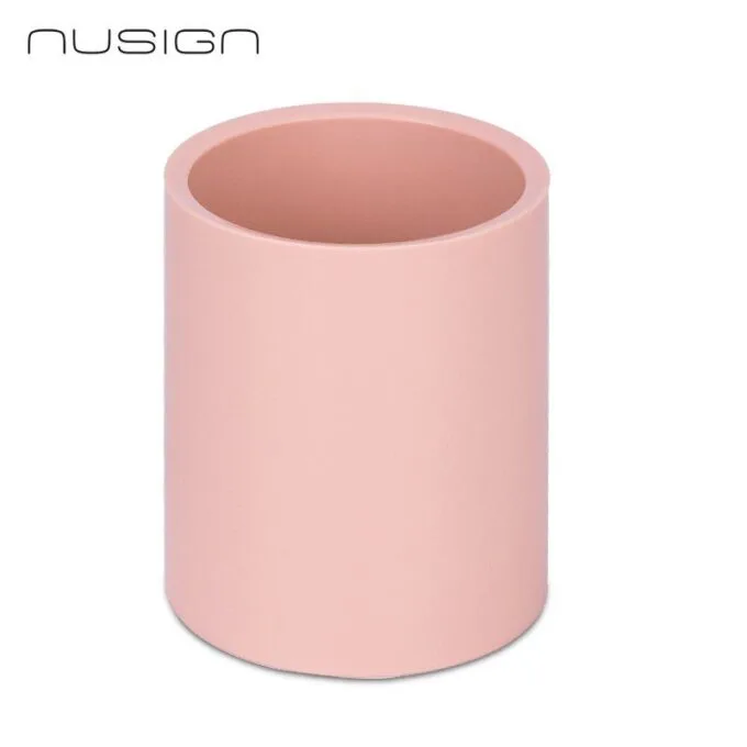 DELI NUSIGN PEN HOLDER Φ83 x95MM - PINK — image 1