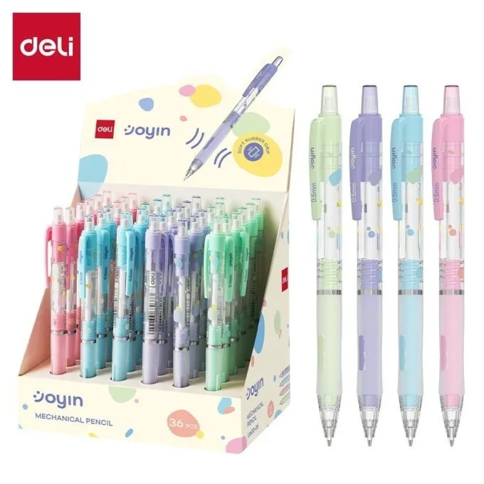 DELI MECHANICAL PENCIL 0.5MM 36 PCS DISPLAY — image 1
