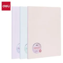 DELI DISPLAY BOOK A4 20P 3C ASSORTED