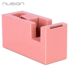 DELI NUSIGN TAPE DISPENSER 114X45X59MM PINK