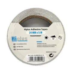 HIPLUS ANTI SLIP TAPE 24MMX5M TRANSPARENT