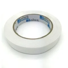 HIPLUS DOUBLE SIDE FOAM TAPE - 1.0MM X18MM X 5M White