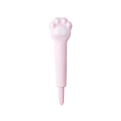 SQUISHY GEL INK ROLLER - BLUE - FINE TIP (0.5MM) CAT PAW DESIGN 36PCS DISPLAY