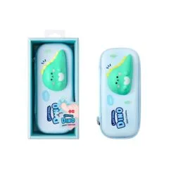 SQUISHY PENCIL CASE DINOSAUR DESIGN