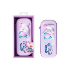 SQUISHY PENCIL CASE UNICORN DESIGN