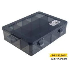 DELI STORAGE BOX 225X175X60MM BLACK