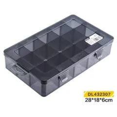 DELI STORAGE BOX 280X180X60MM BLACK