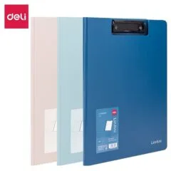 DELI LINFINI PP CLIPBOARD A4 VERTICAL 3C ASSORTED