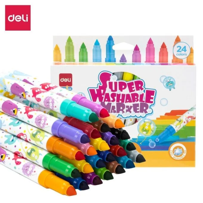 DELI JUMBO 24 MAXI NIB MARKERS BOX — image 1