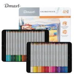 DELI DMAST COLOUR PENCIL BOX 48 PCS