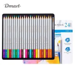 DELI DMAST WATERCOLOUR PENCIL 24 PCS SET