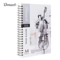 DELI DMAST SPIRAL SKETCH BOOK A4 160G 60 PAGES