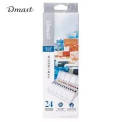 DELI DMAST WATERCOLOUR SET 24 PCS 12ML