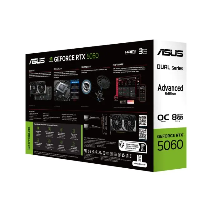 ASUS GeForce RTX 5060 DUAL OC Advanced 8GB DLSS 4 — image 6
