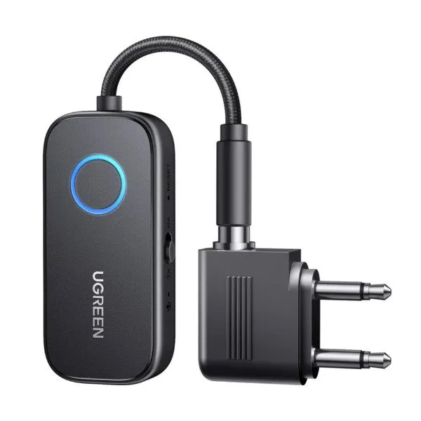 Bluetooth receiver / transmitter 5.3 Ugreen CM671, mini jack 3.5mm, 300mAh + aircraft adapter — image 1