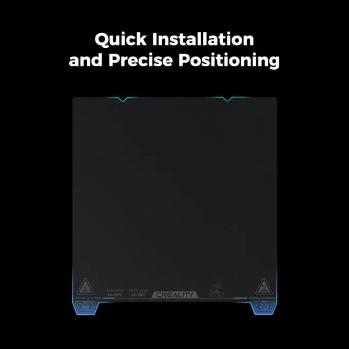 Creality Low Temperature Cold Printing Build Plate 235x235 -Ender-3V3SE/3V3KE/CR10SE/3V3 & K1 — image 2