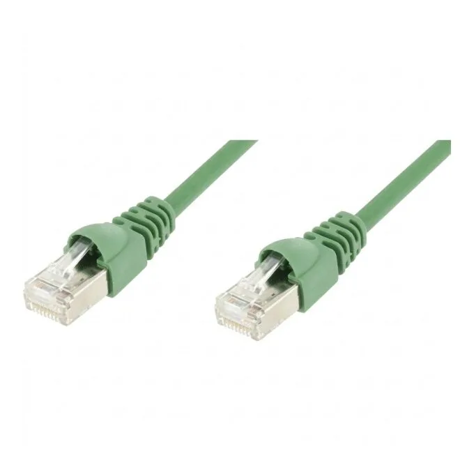 Telegärtner CAT6a SFTP 7,5m green — image 1