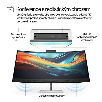 HP Series 7 Pro 39.7-inch 5K2K Conferencing Monitor - 740pm (8Y2R2AA) — image 5