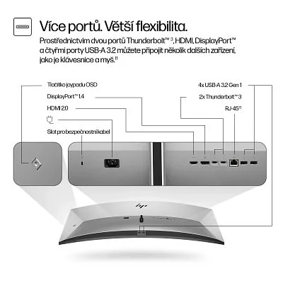 HP Series 7 Pro 39.7-inch 5K2K Conferencing Monitor - 740pm (8Y2R2AA) — image 2