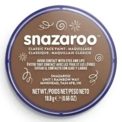 SNZ CLASSIC FACE PAINT 18ML POT BEIGE BROWN
