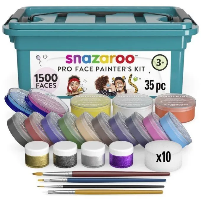 SNAZAROO PROFESSIONAL FACE PAINTERS KIT — image 1