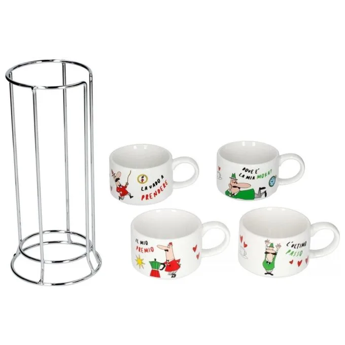 Bialetti Italia Do Cappuccino 4 pcs x 200 ml white — image 2