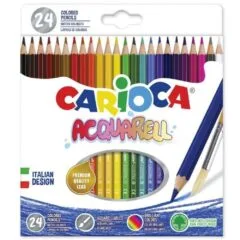 CARIOCA AQUARELL COLOUR PENCILS 24 PCS