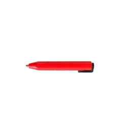 SHORTY MECHANICAL PENCIL 3,15mm 7B EXTRA SOFT GRAPHITE WITH 2 HB LEAD RED BODY BLACK CLIP