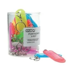 MARKIN KEY RINGS WITH LABELS 12 PCS BOX