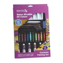 REEVES WATER MIXABLE OIL COLOUR COMPLETE SET