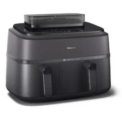 PHILIPS Non-fat fryer 9 l with double basket, function of NA550/00 steam