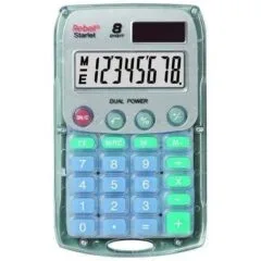 REBELL HANDY CALCULATOR STARLET 8 DIGIT